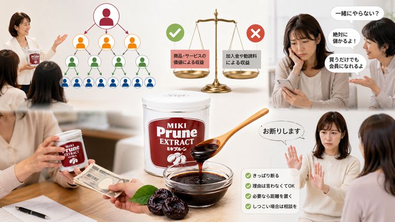 2.ミキプルーンのMLM(マルチ商法)としての仕組みと実態