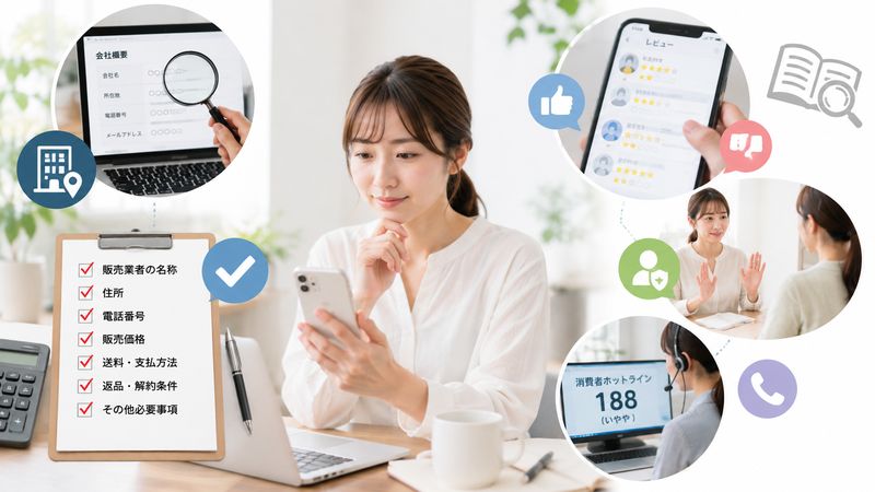 3.安全性を見極めるためのチェック方法