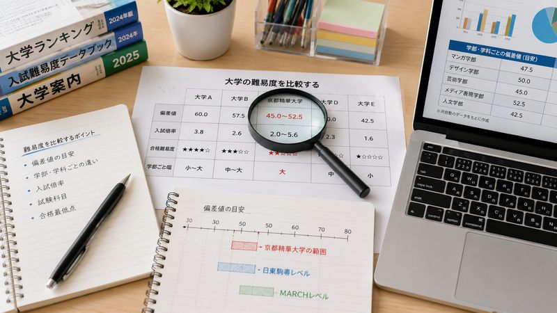 2.京都精華大学の偏差値・難易度を検証する