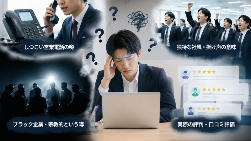 3.「怪しい」「ゾス系企業」と言われる理由を検証する